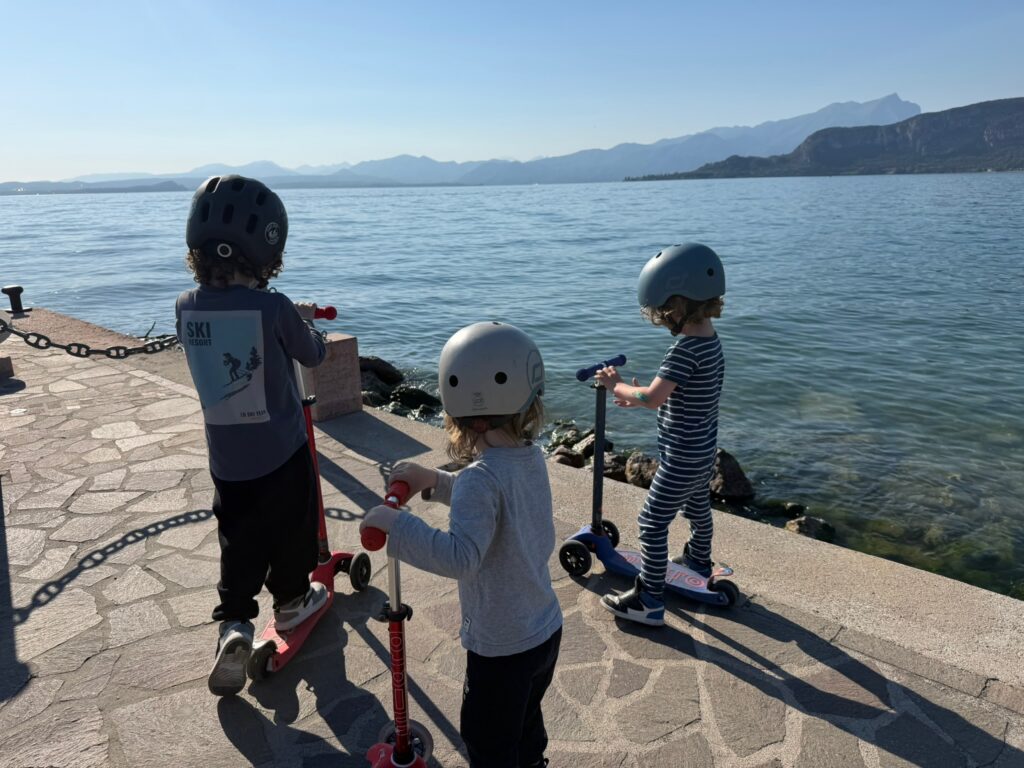 Lake Garda with kids.
